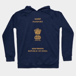 Indian passport Hoodie